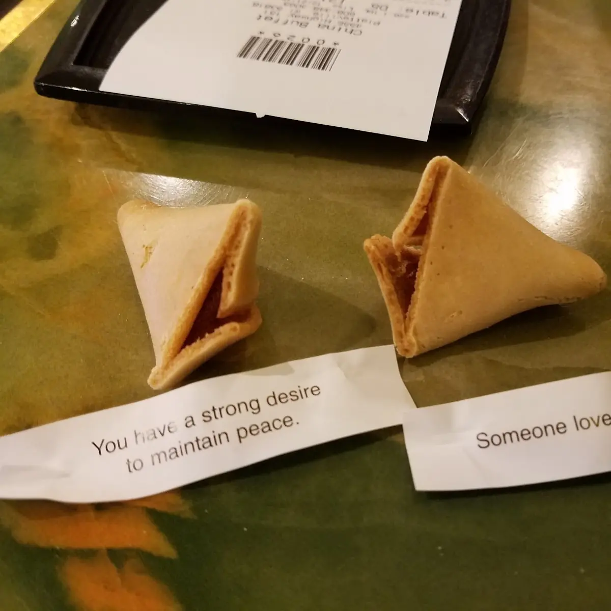 fortune cookies 签语饼